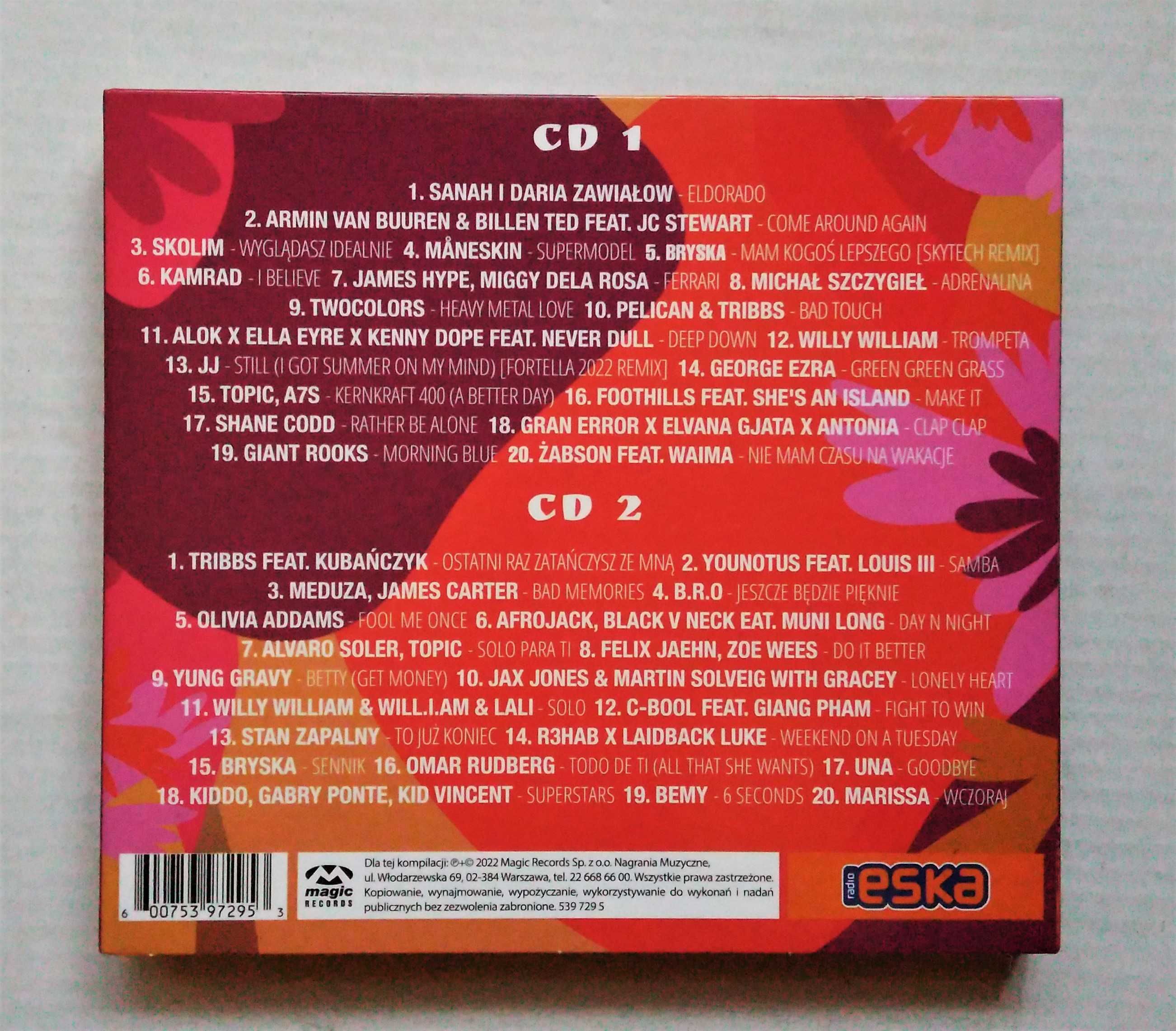 Płyta Cd - 2CD - Hity na Czasie  - Jesień 2022