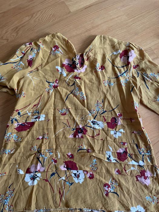 Jedwabna bluzka Massimo Dutti