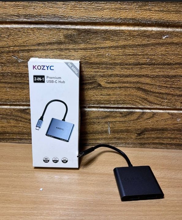 Адаптер KOZYK USB C на два HDMI