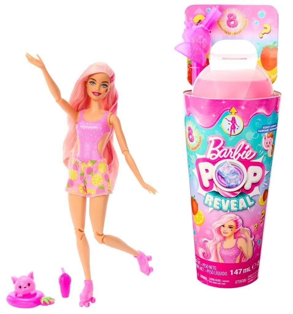 Barbie Pop Reveal Truskawkowa Lemoniada Hnw41