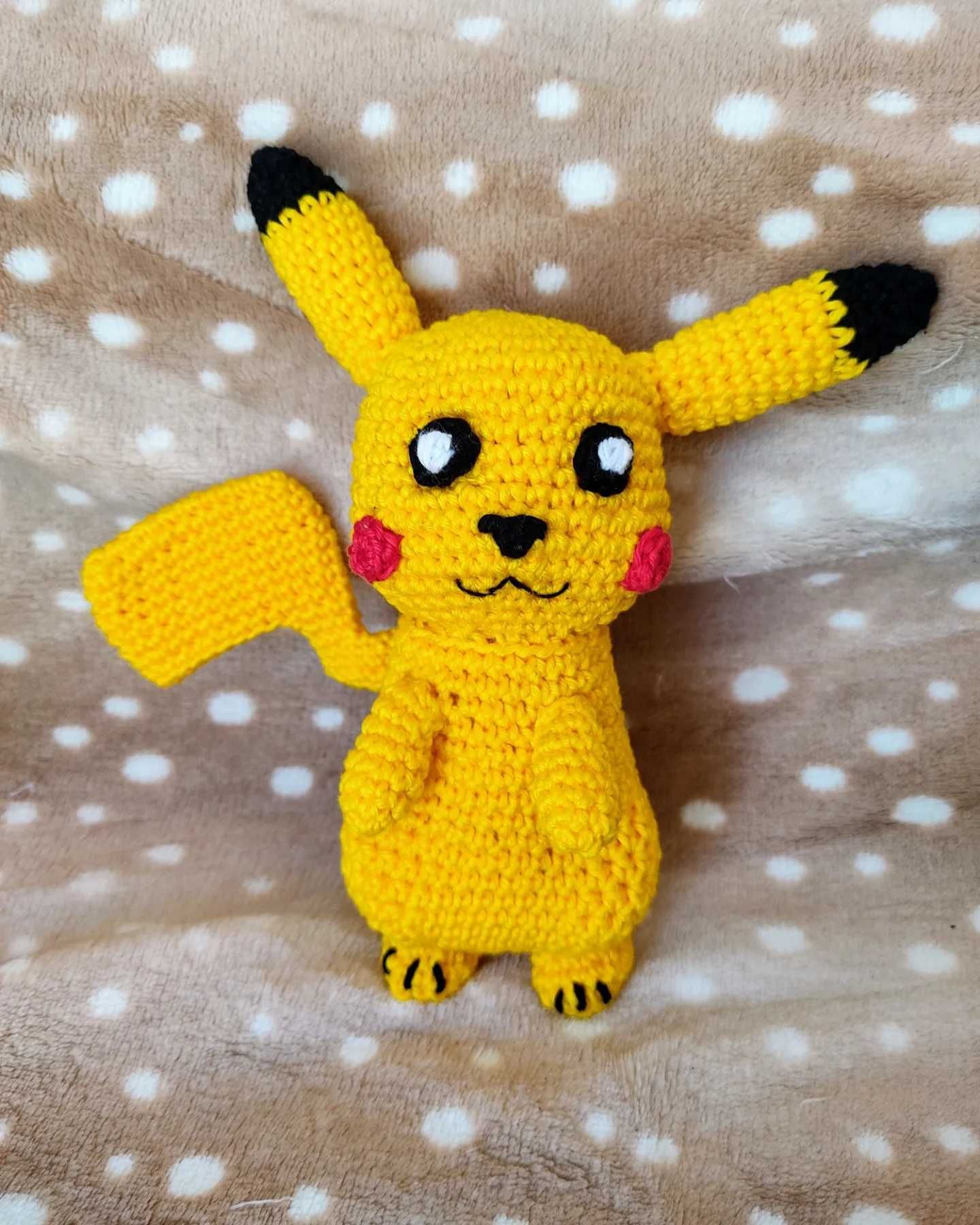 Pikachu amigurumi