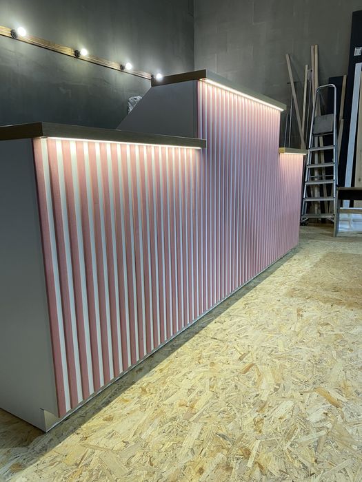 НОВА КОЛЕКЦІЯ‼️Барна стійка Маршмеллоу LED | PREMIUM якість. ТЕЛЕФОНУЙ