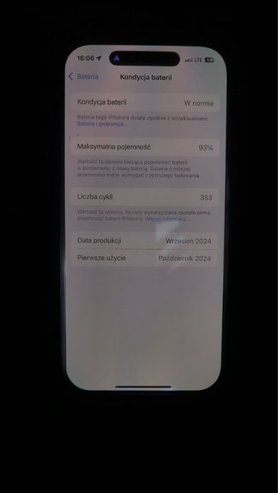 Sprzedam Iphone 16 PRO z gwatancja