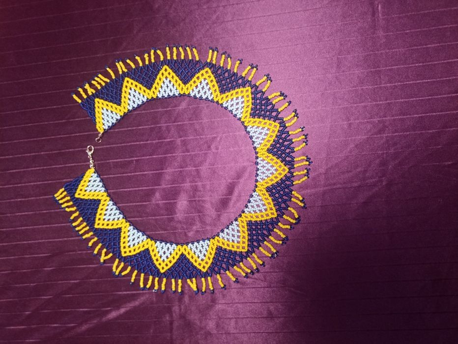 Виріб з бісеру. Гердан, силянка