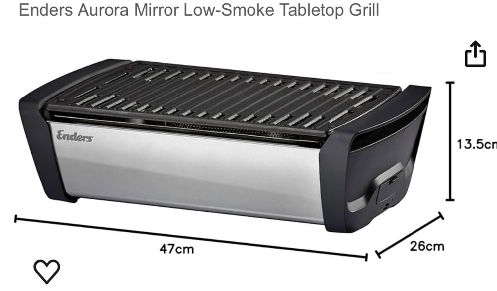 Grelhador de Mesa da Marca Enders