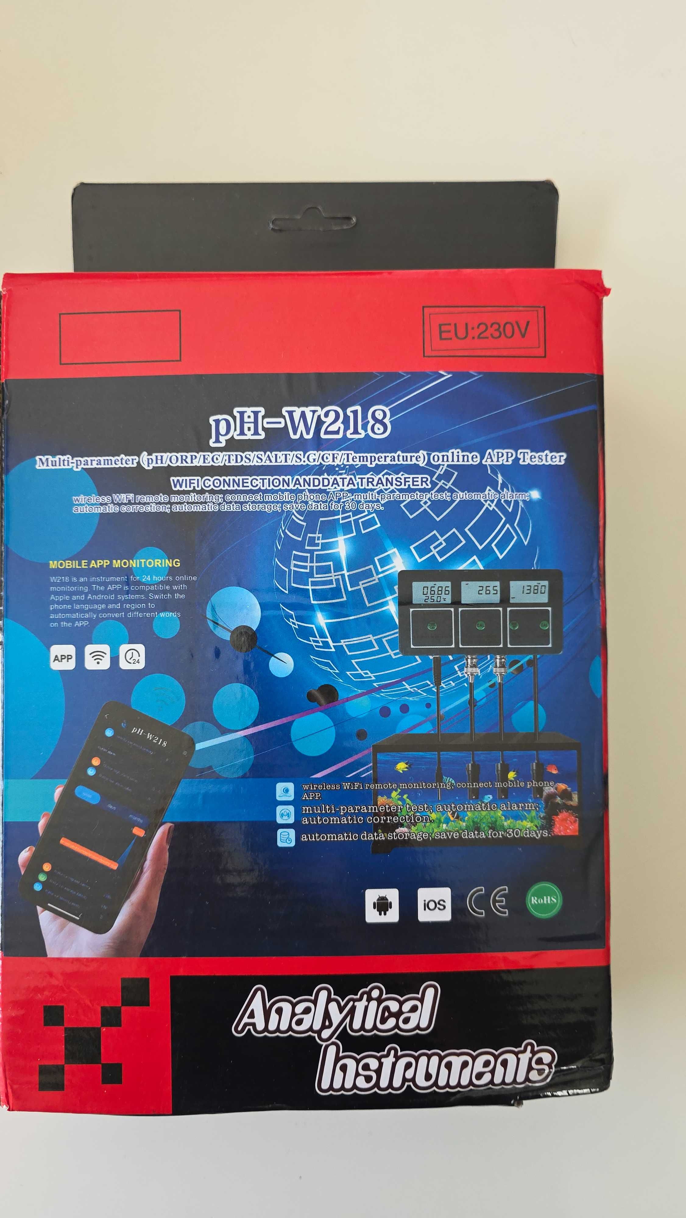 Medidor 8 em 1 Inteligente [tuya] para aquários, piscina, hidroponia