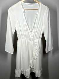 Biała sukienka Missguided