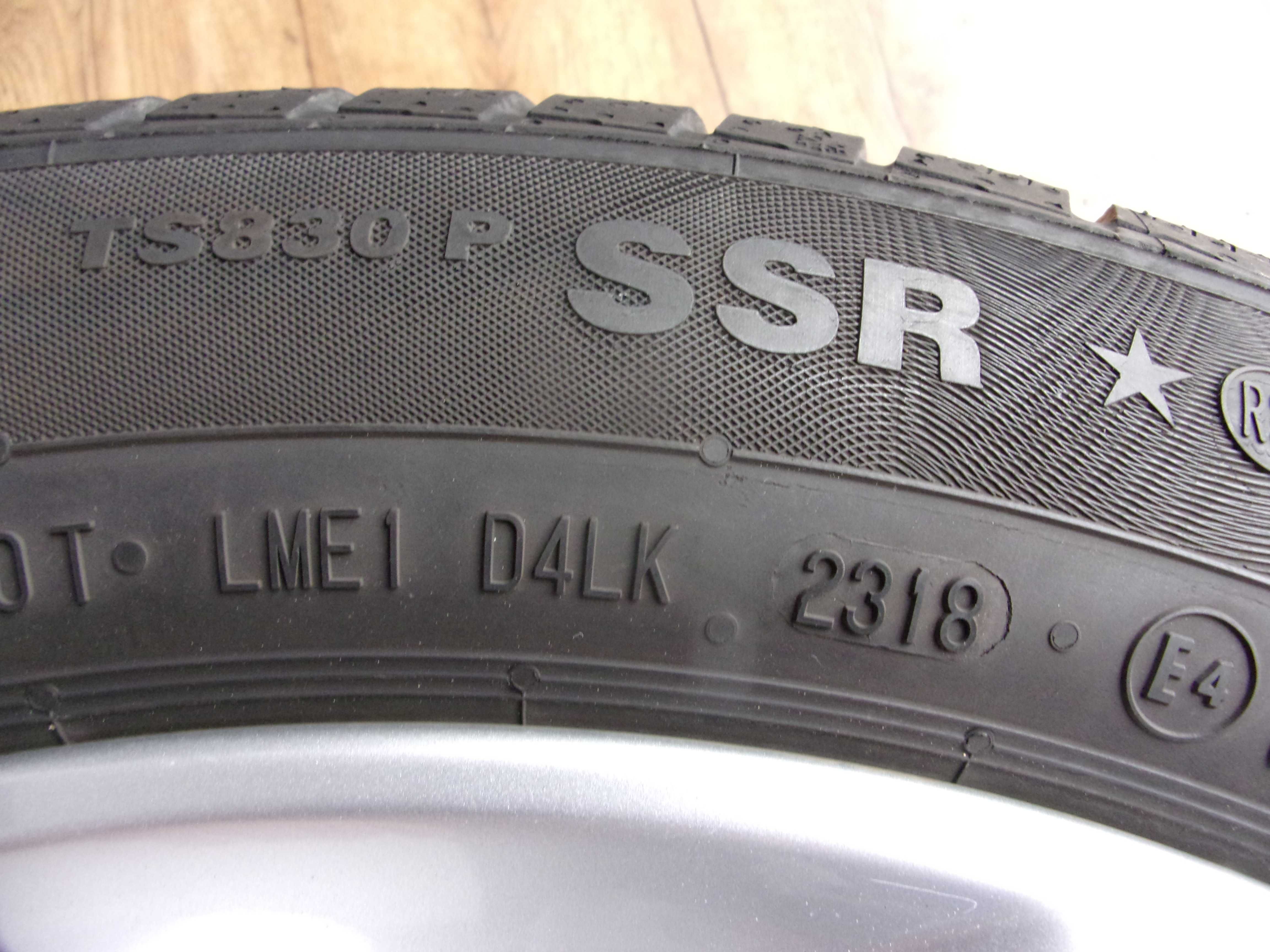 Continental ContiWinterContact TS830P SSR 205/55/17 95H ładne!