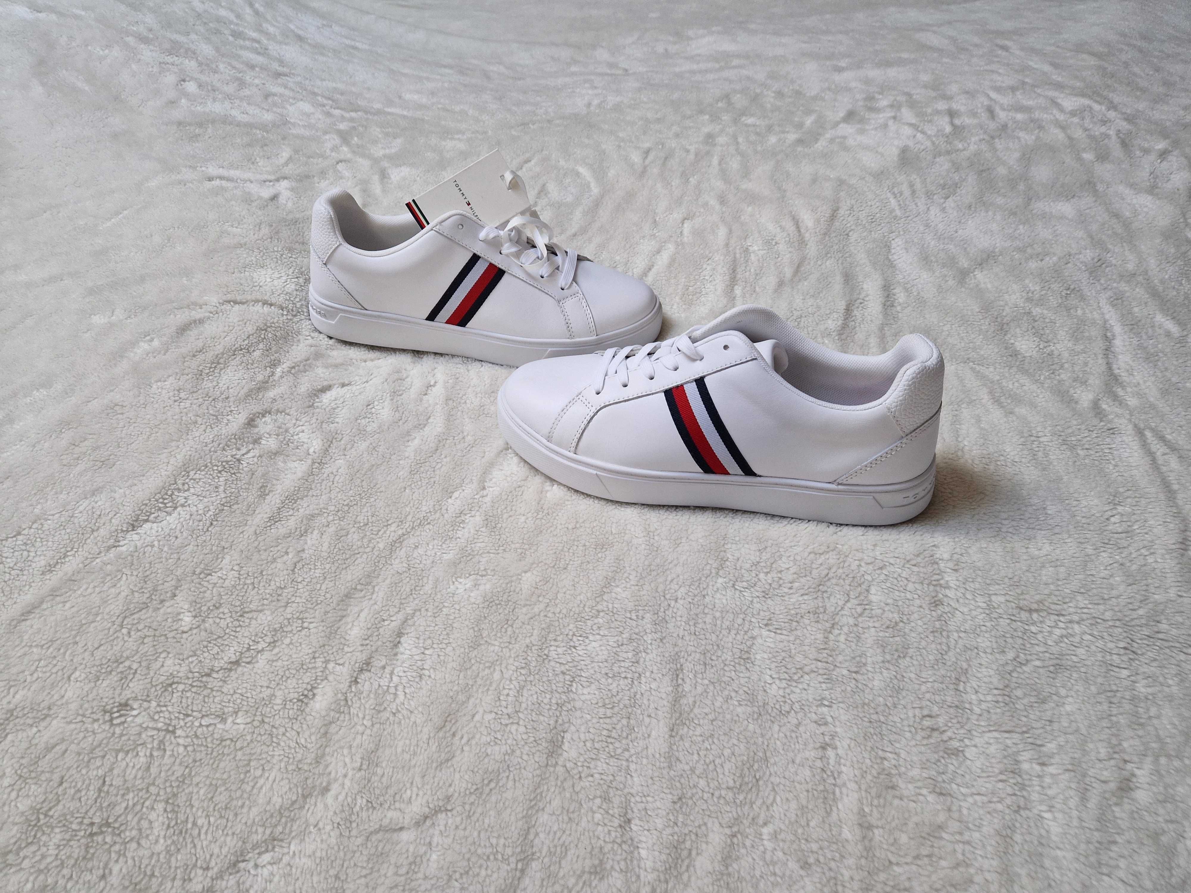 Nowe białe buty sportowe sneakersy damskie Tommy Hilfiger rozmiar 38
