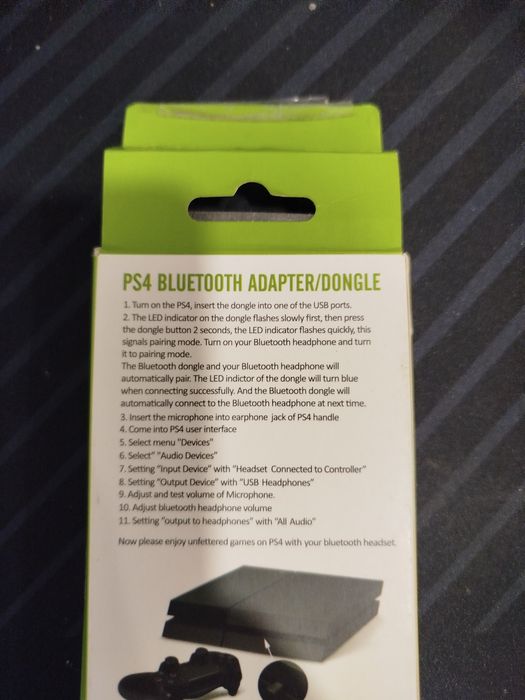 PS4 bluetooth adaptador
