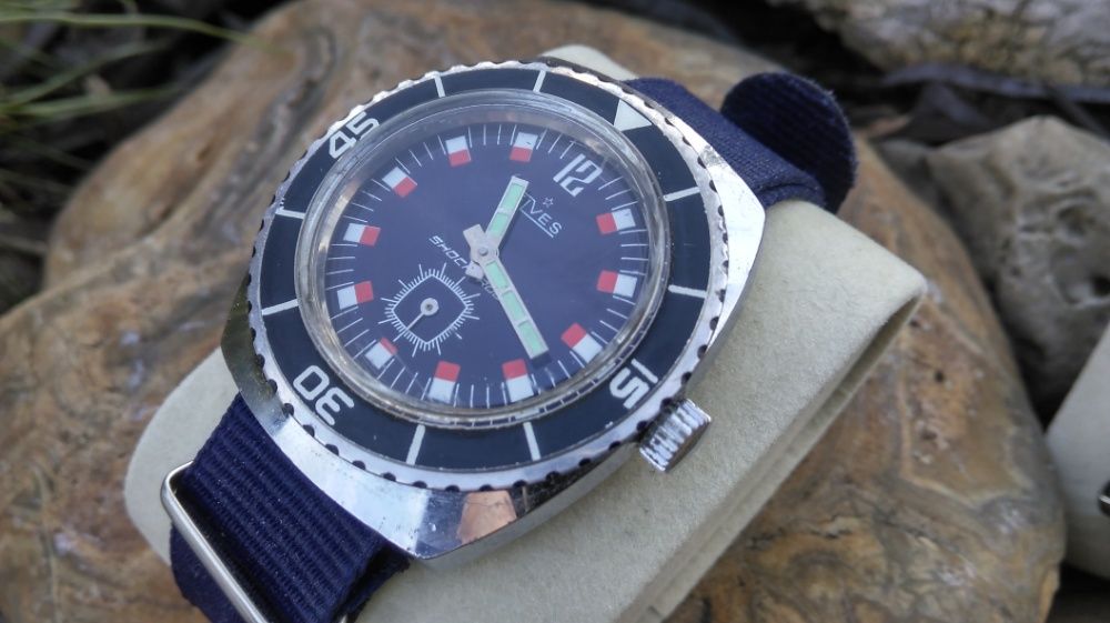 Diver Elves stary zegarek
