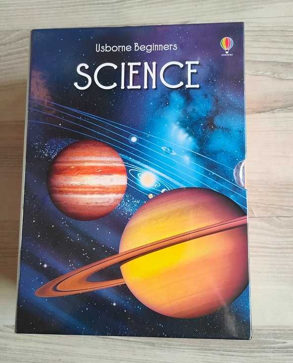 Usborne Science 10 książeczek, nowe, zafoliowane