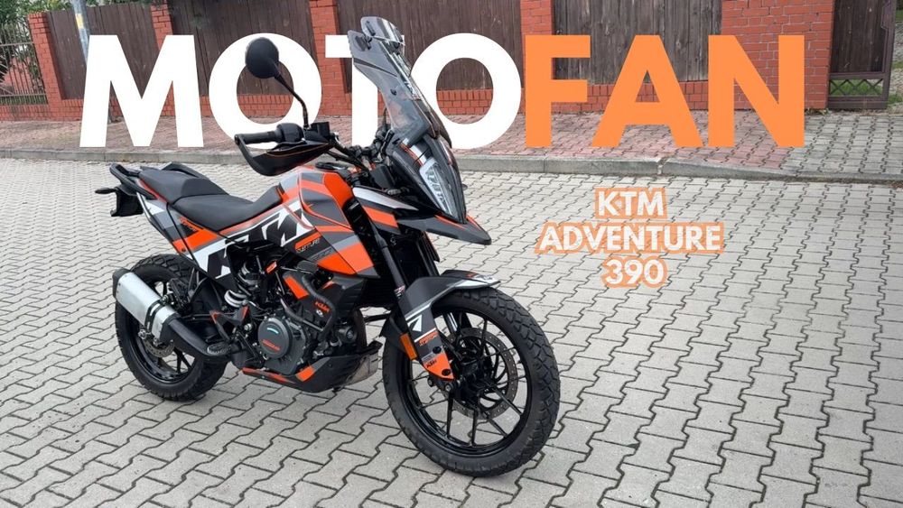 KTM Adventure KTM ADVENTURE 390 ! 10.2020R na KAT A2 35 kW 1właściciel 2szt dodatki