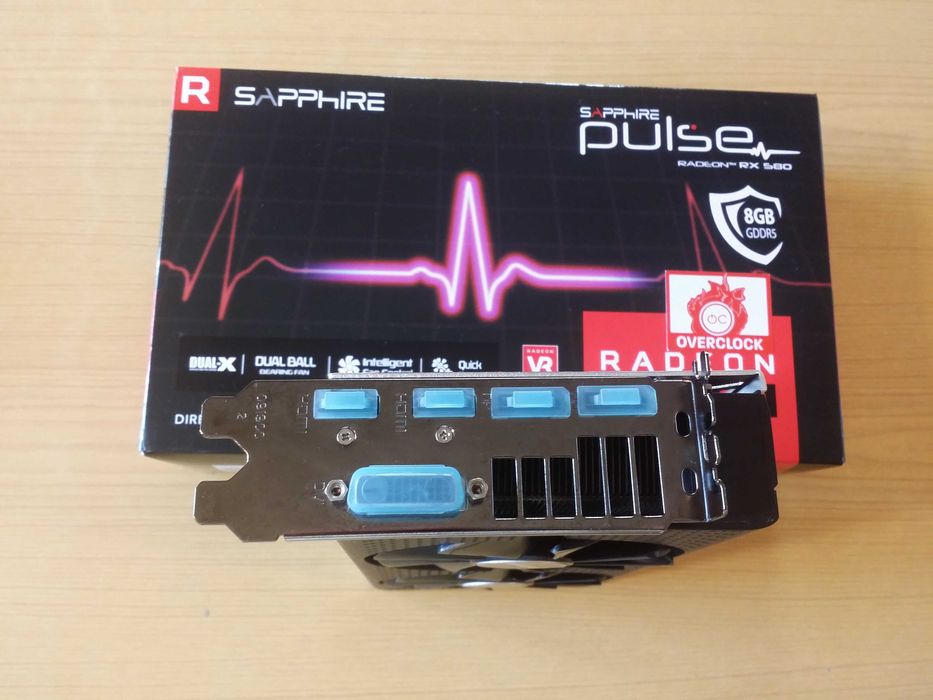 Sapphire Pulse RX 580 8GB GDDR5 Okazja, po profesjonalnym serwisie !