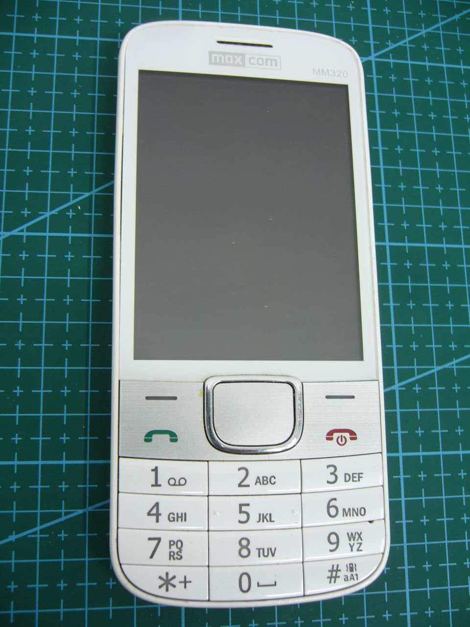 Telefon komórkowy MaxCom MM320