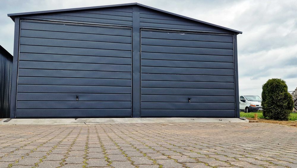 Garaż Blaszany Dowolny Kolor Paleta RAL