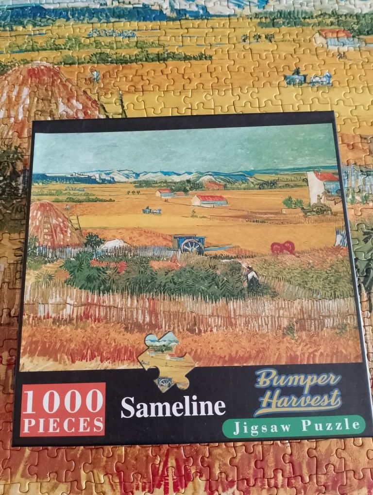 Puzzle 1000 elementów kompletne