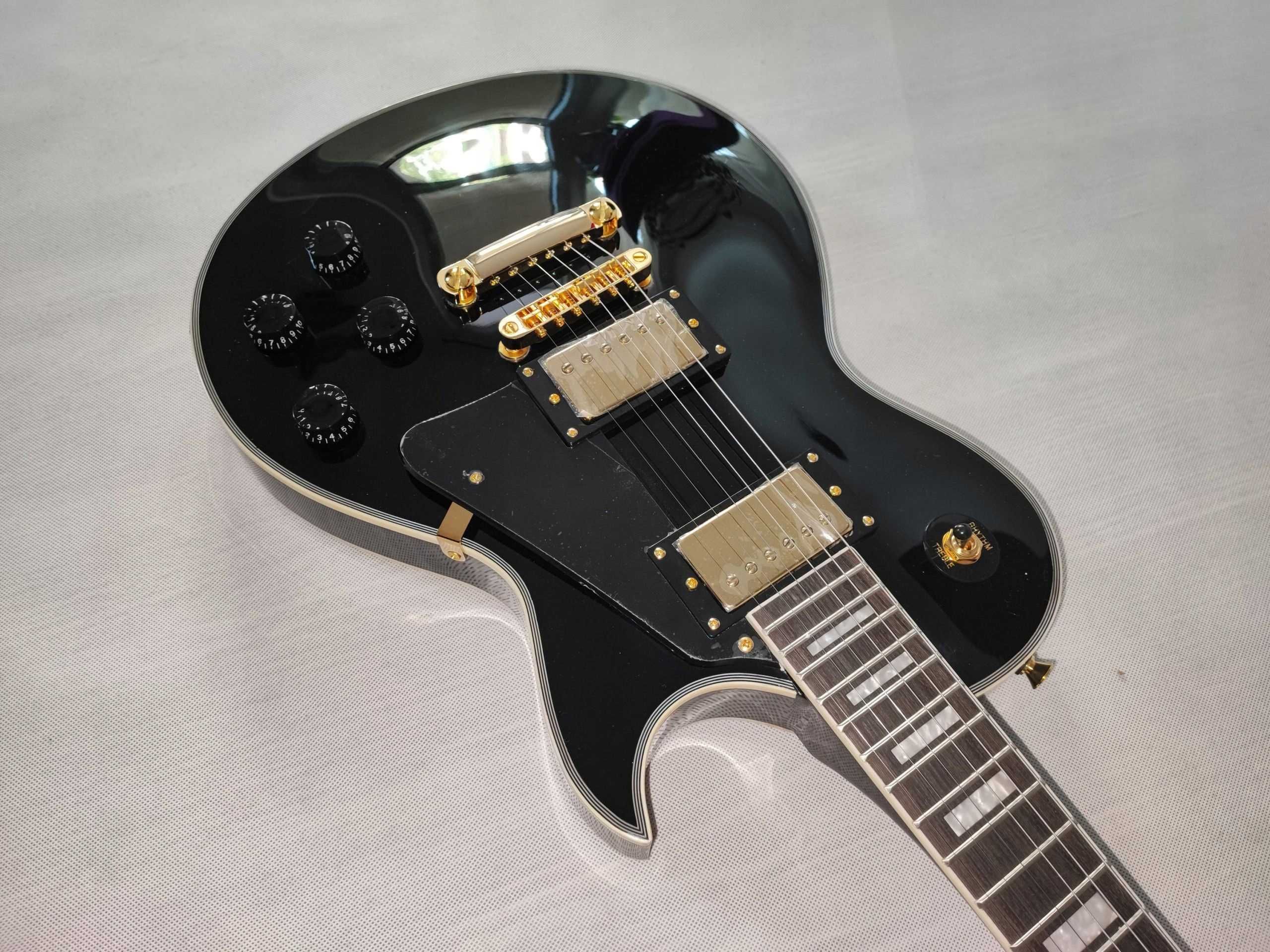 Harley Benton SC-500 BK gitara elektryczna LES PAUL - USTAWIONA