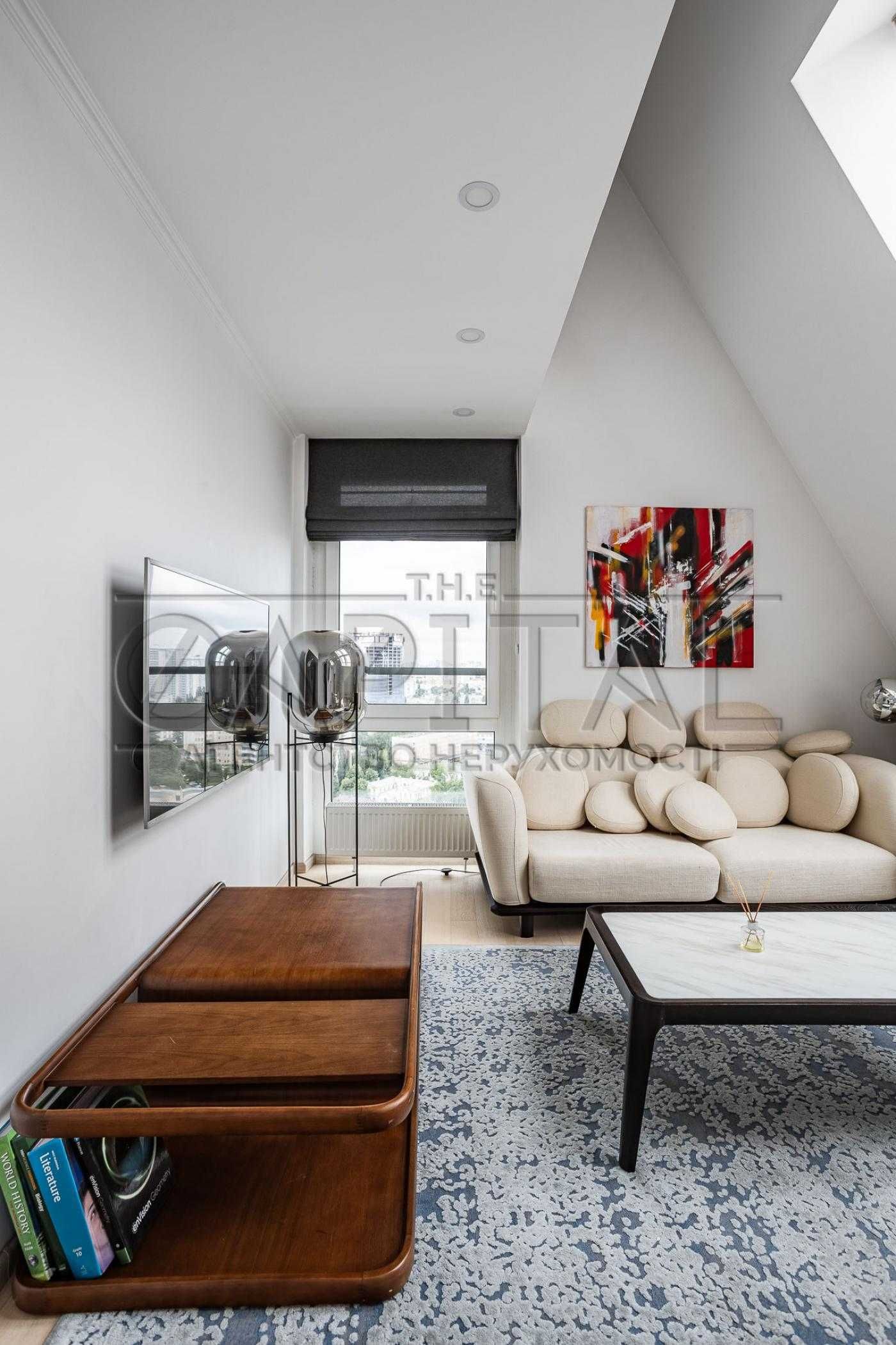 Аренда квартиры 125m² пенхаус в два уровня ЖК"Hoffmann Haus"