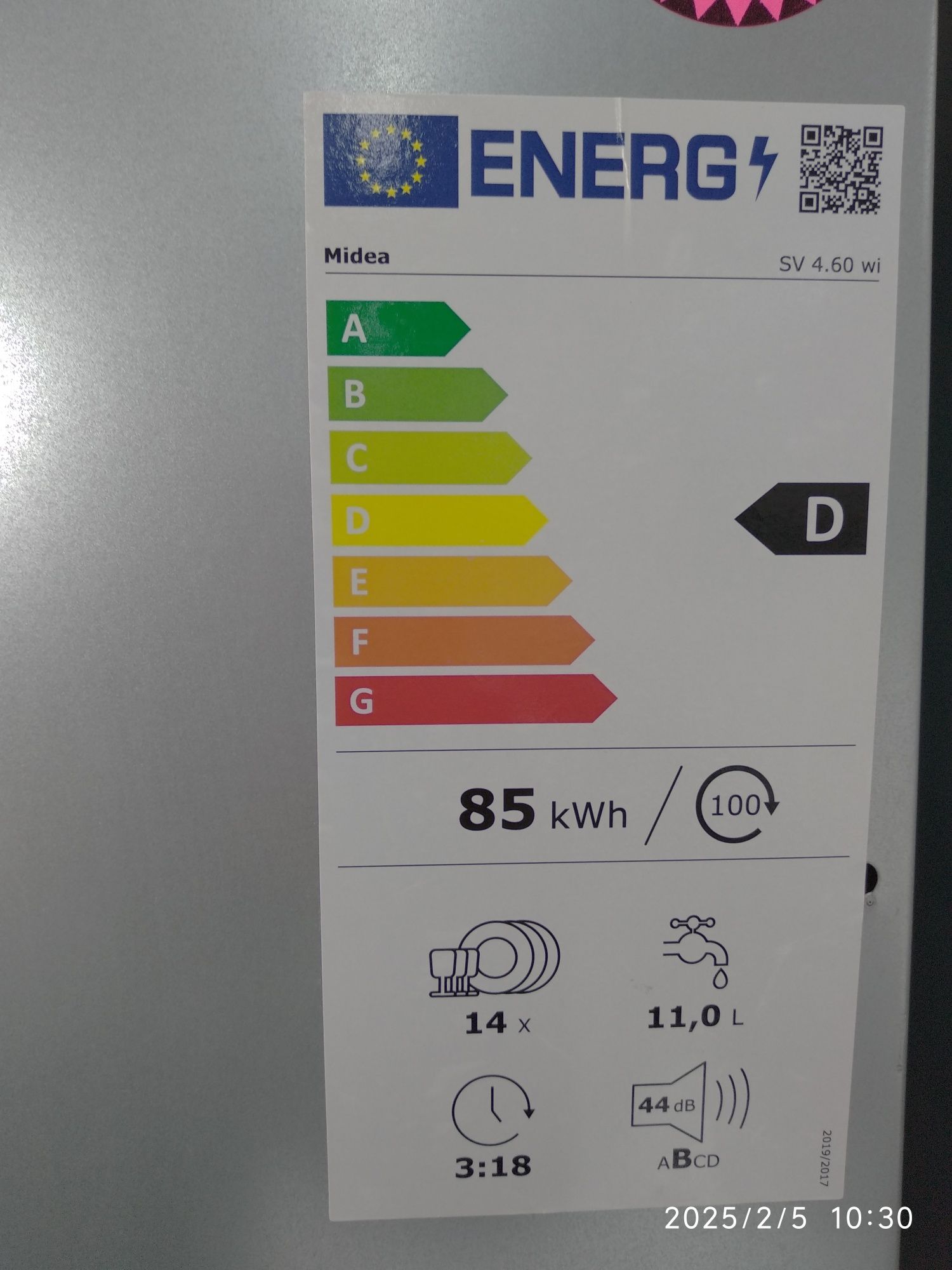 OUTLET Janki ul Wspólna 6 Zmywarka do zabudowy Midea SV 4.60 w