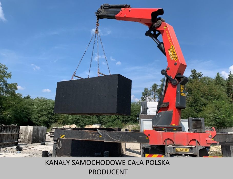 Kanał samochodowy betonowy Poznań kanały warsztatowe garażowe