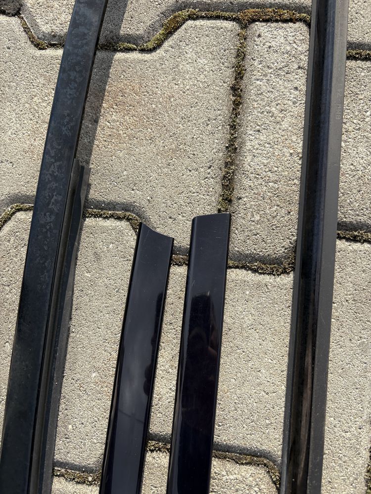 Listwy ozdobne czarny połysk shadowline bmw e92