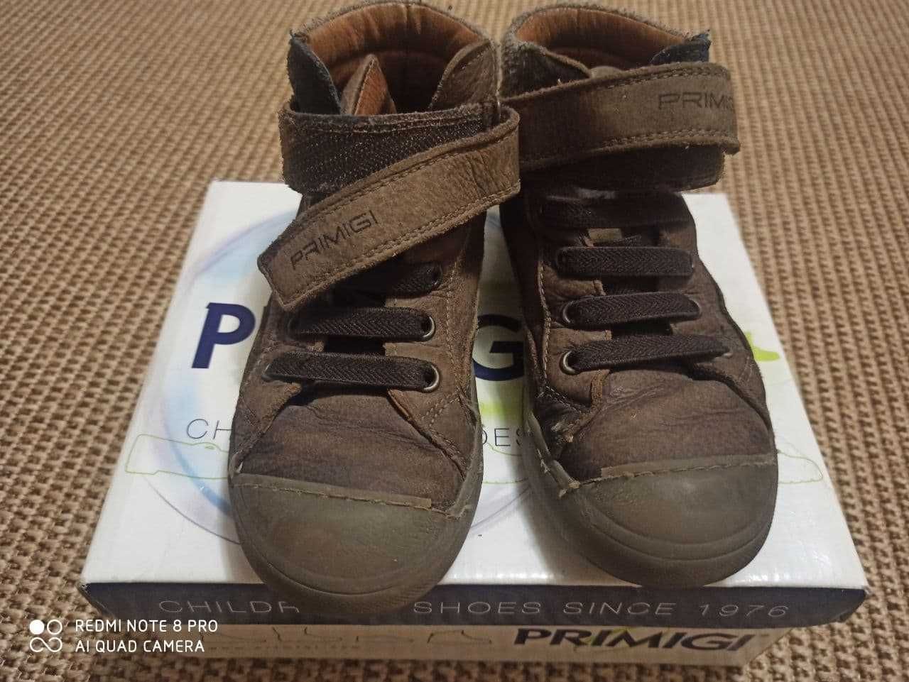 Кожаные ботинки Primigi Boys Psb 24245 Hi-Top