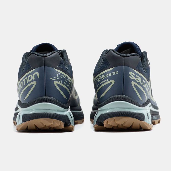 Кросівки зимові Salomon XT-6 Gore-TexSoft Ground Navy/Beige premium