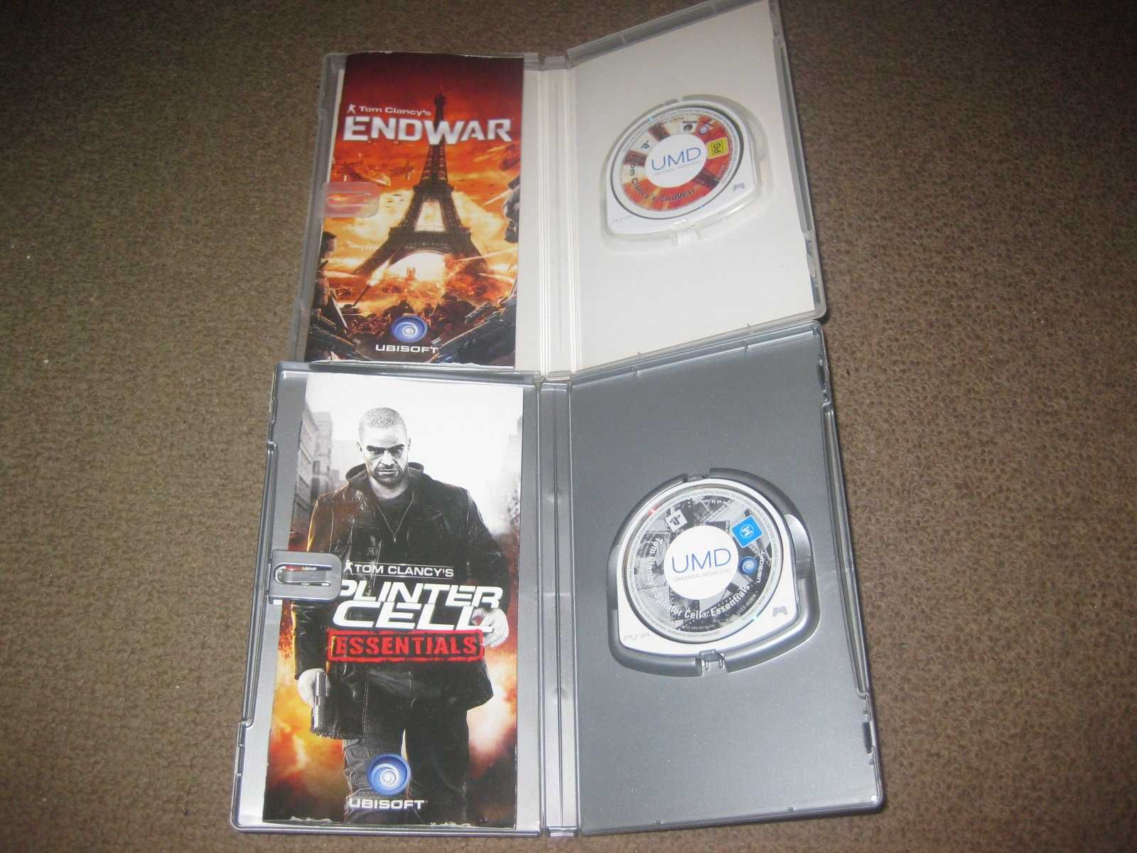 2 Jogos Para a PSP da Saga "Tom Clancy`s" Completos!