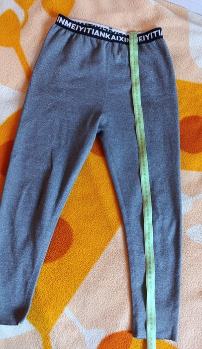 Дитяча термобілизна,  бархатні осінньо-зимові лосіни 120р.