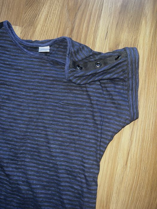 Niebieski T-shirt camaieu
