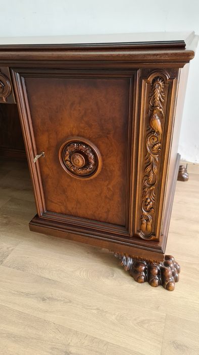 Biurko stylowe Lwie Łapy Antyk Neorenesans