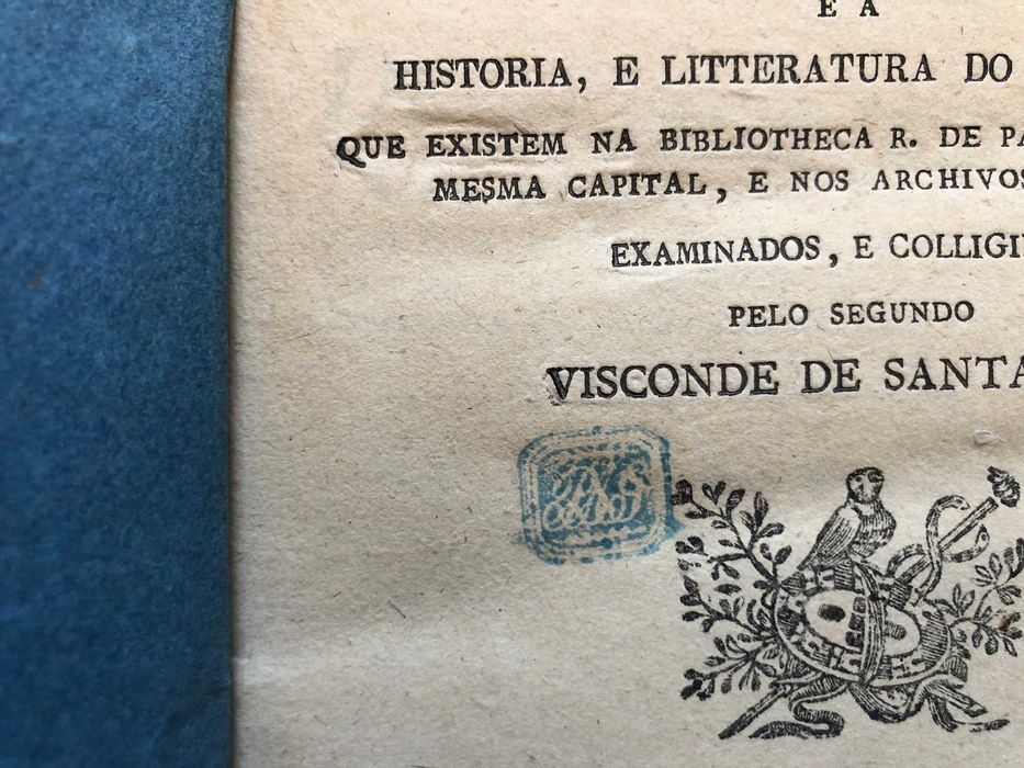 Noticia dos manuscriptos colligidos pelo Segundo Visconde de Santarém