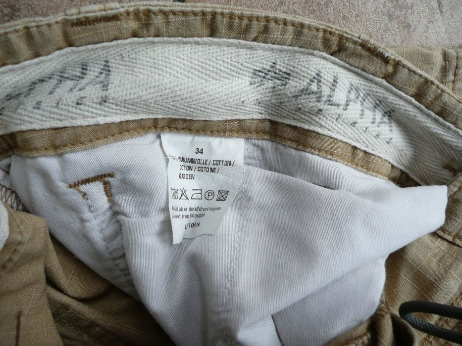 spodenki alpha industries military rozm 34 M L