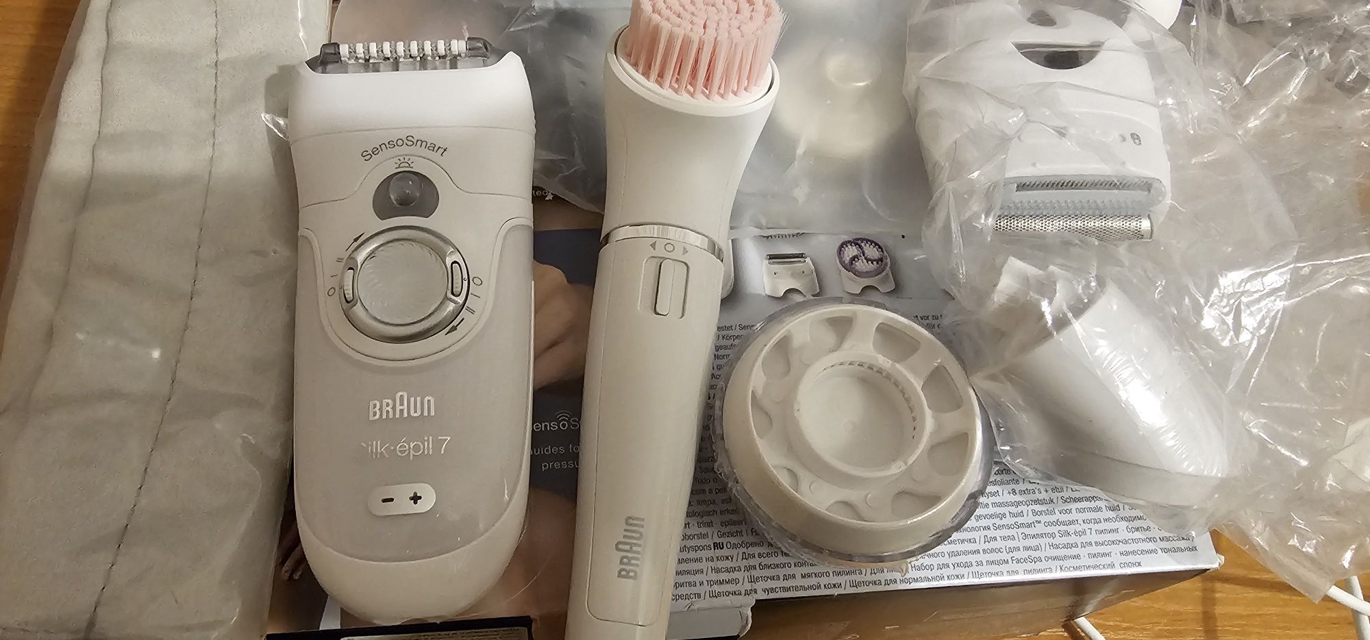 Depilator Braun Silkepil 7 zestaw