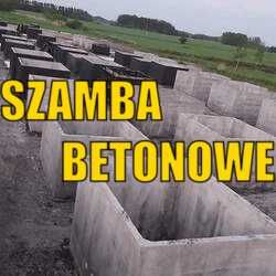 Szamba betonowe 9m3 Zbiorniki betonowe Piwnice Ziemianki