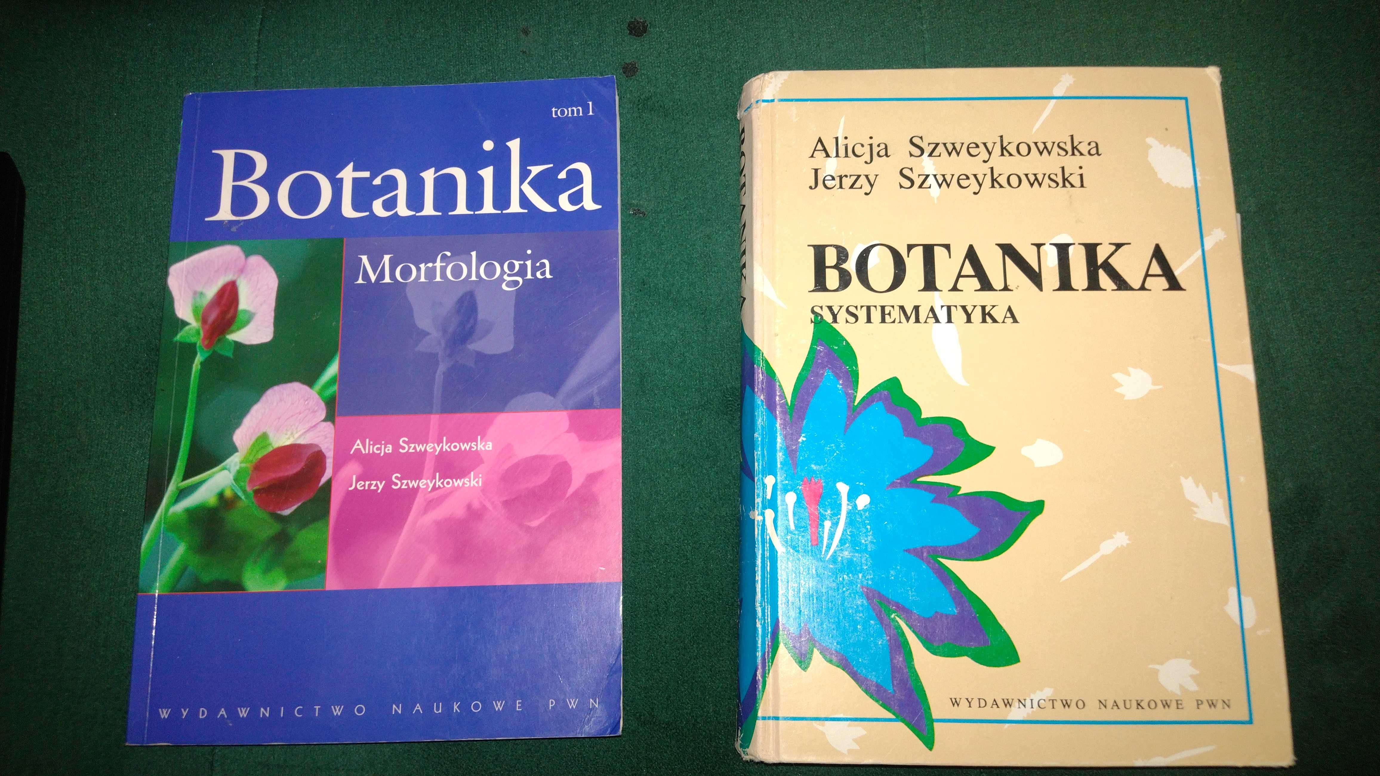 Botanika morfologia i systematyka - 2 książki