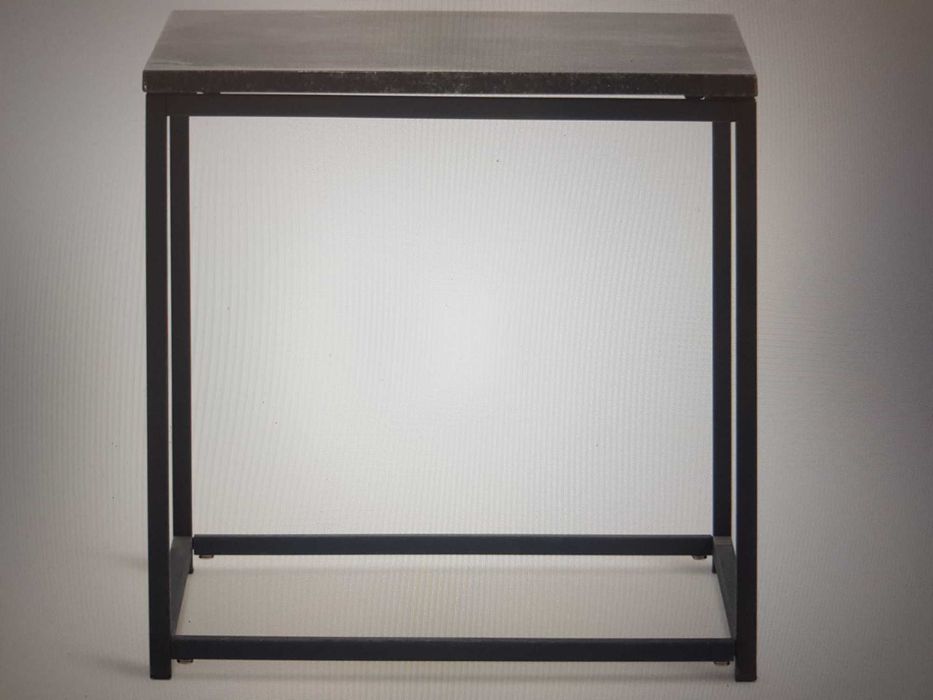 Metalowy stolik, czarny, JYSK