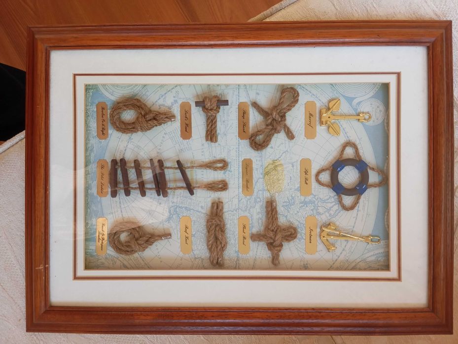 Vendo quadro nós marinha