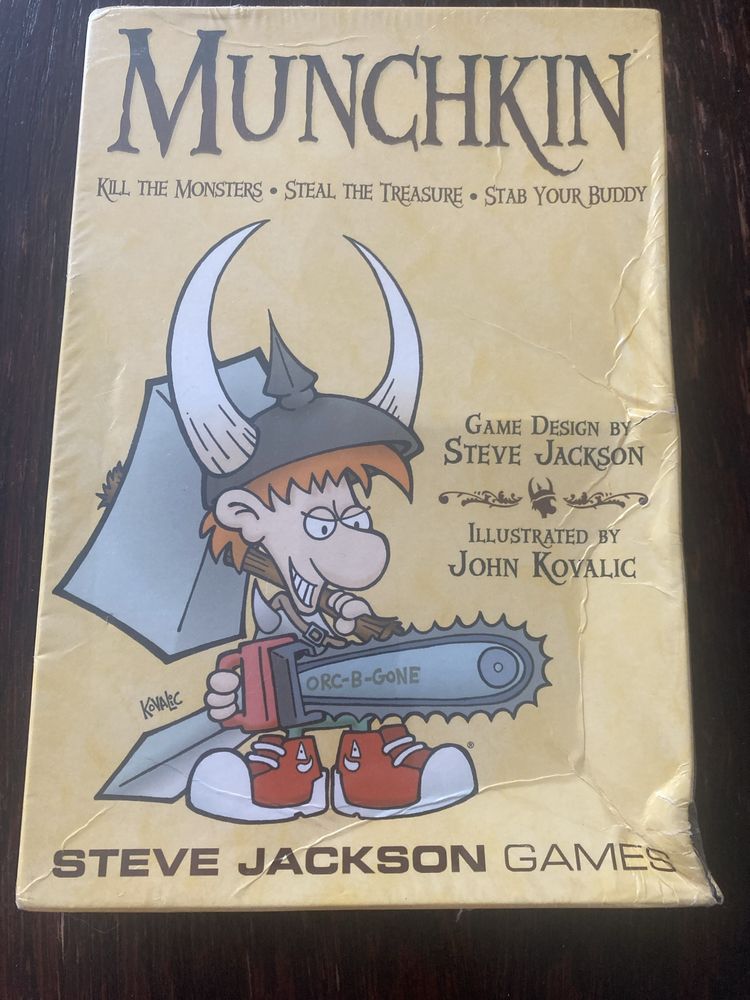 Munchkin, gra karciana.