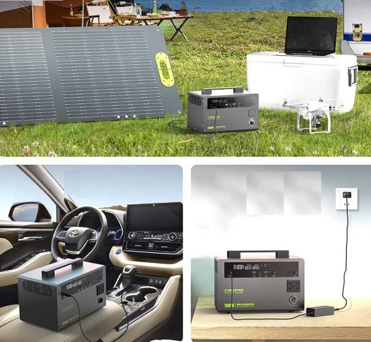 Зарядна станція CTECHi STBD-700Max 700W 460Wh (LiFePO4) 144000mAч