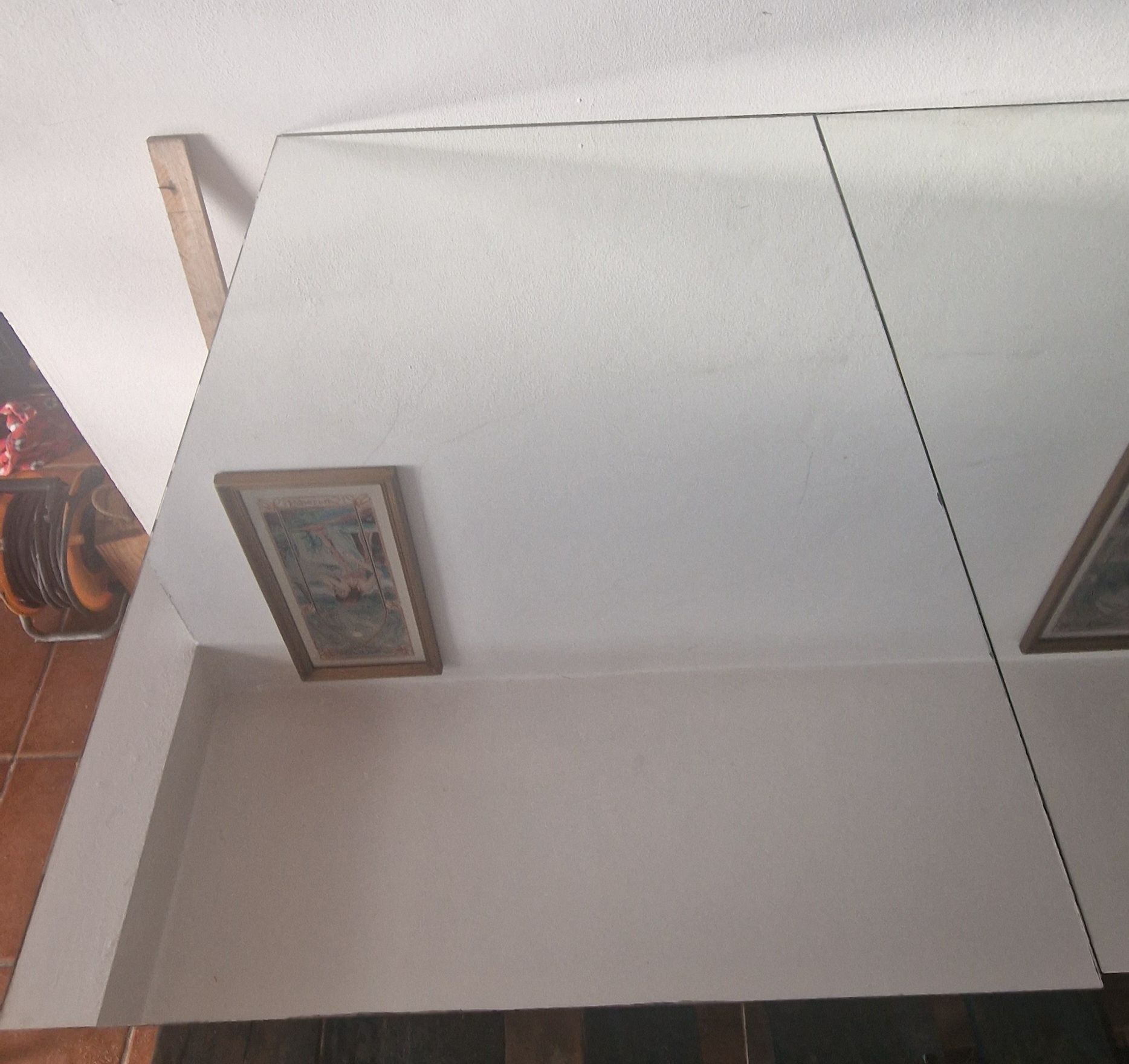 2 espelhos 65cm por 90cm