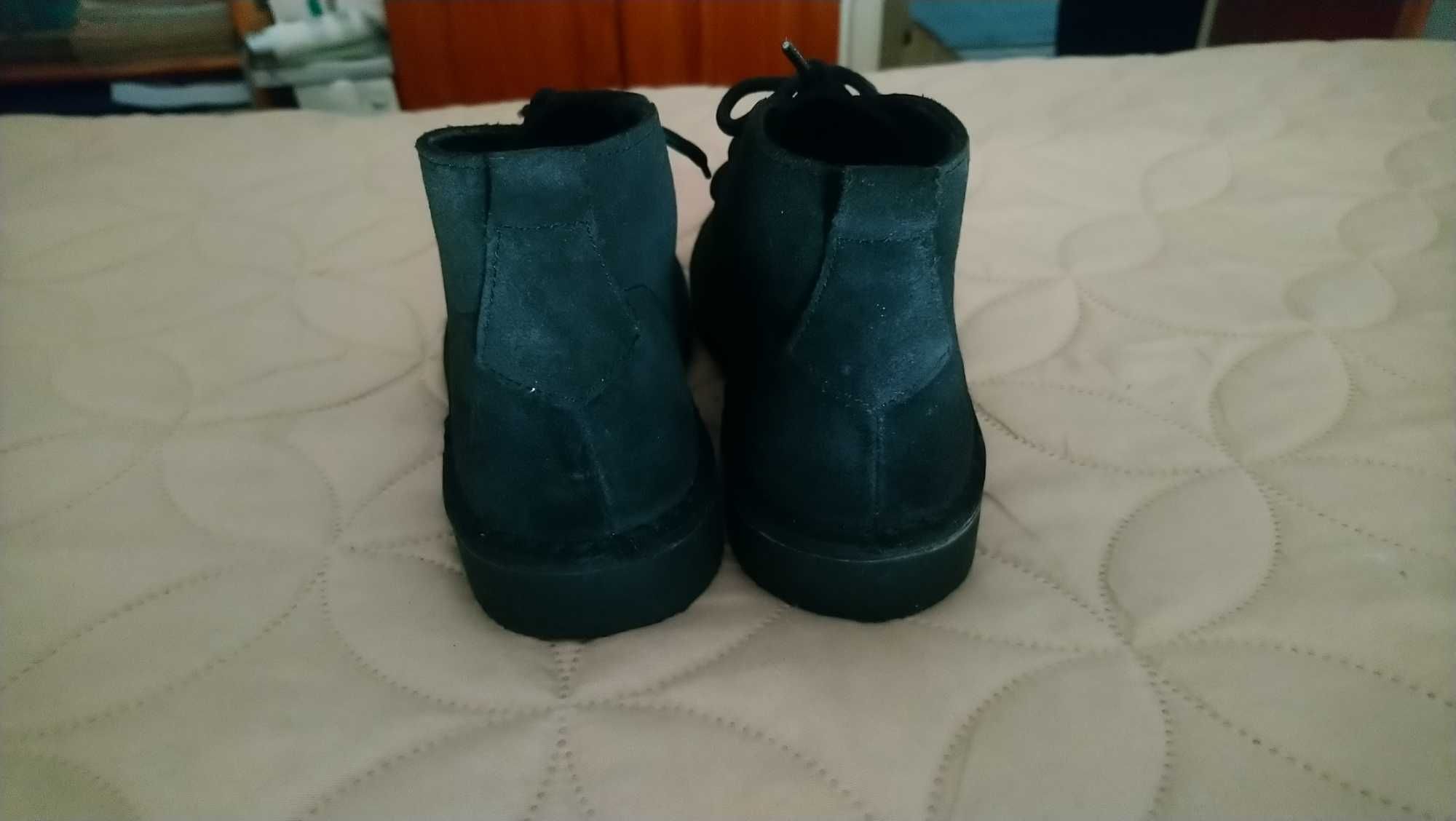 Sapatos / Botins Homem em camurça preta - nº40