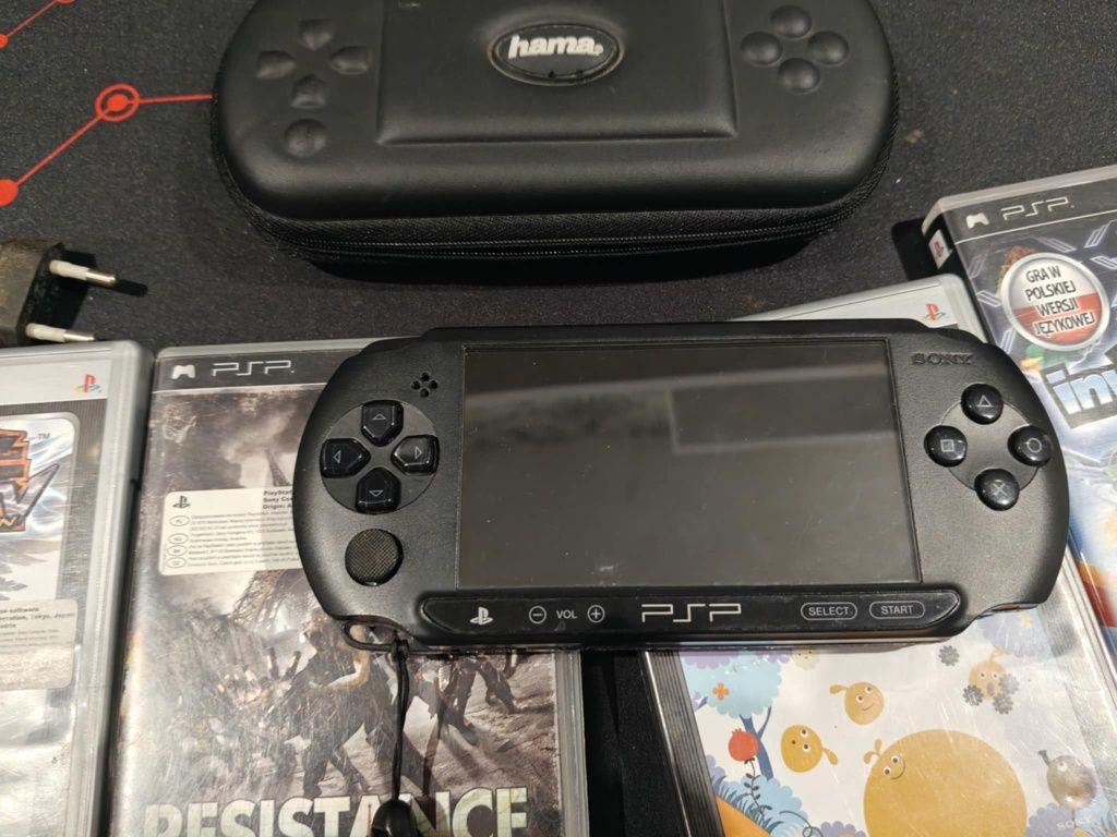 Sony PlayStation Portable PSP z grami stan bdb