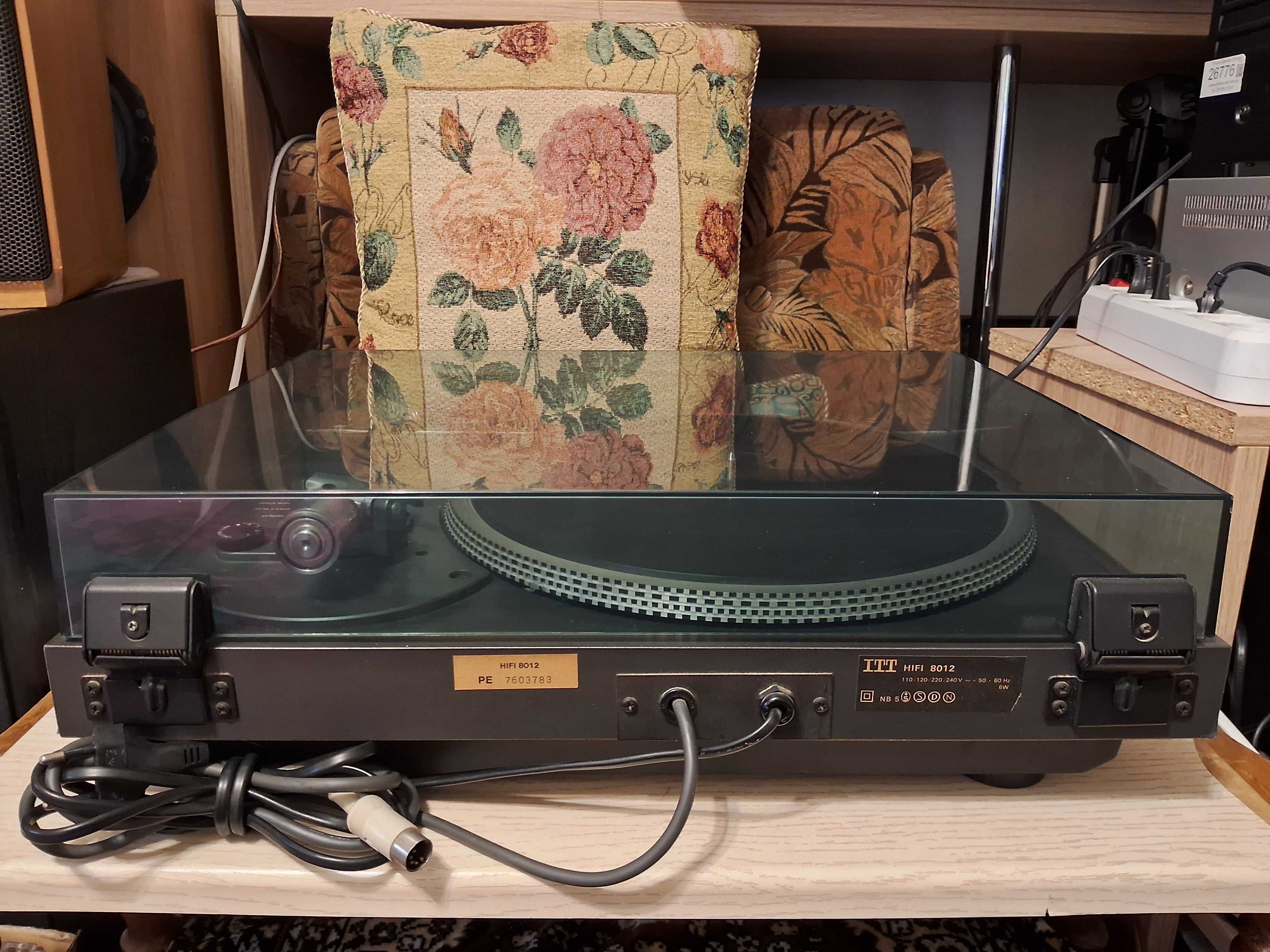 ITT HIFI 8012 програвач вінілу Direct Drive (Mitsubishi DP-86DA)