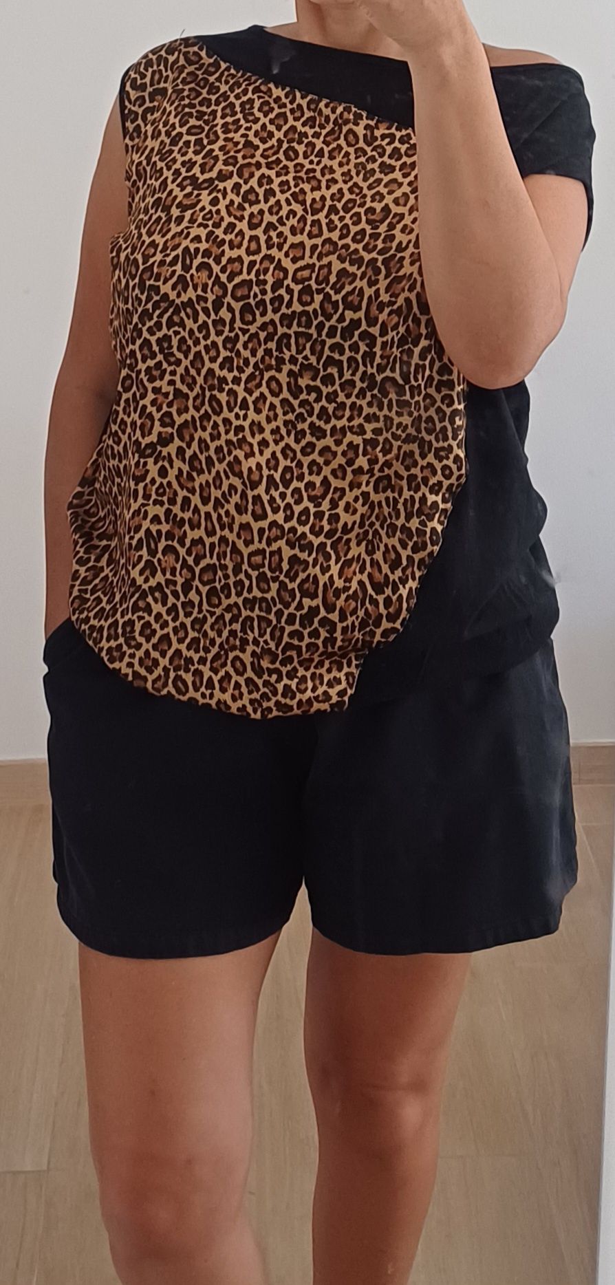 Vestido/top leopardo da intimissimi - M