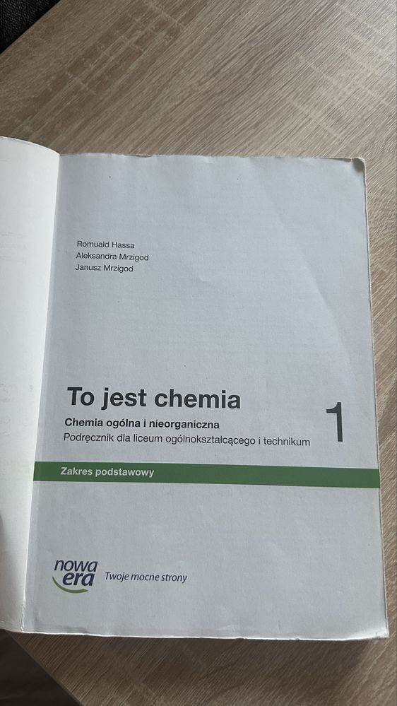 To jest chemia 1