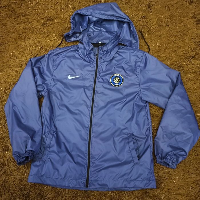 Вітровка Інтер Барса Мілан Найк куртка спортивна тренувальна дитяча