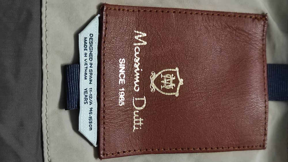 Kurtka/ płaszczyk firmy Massimo Dutti rozmiar 11-12 lat