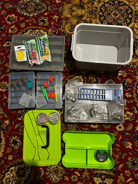 Оснастки для фидерной и донной рыбалки